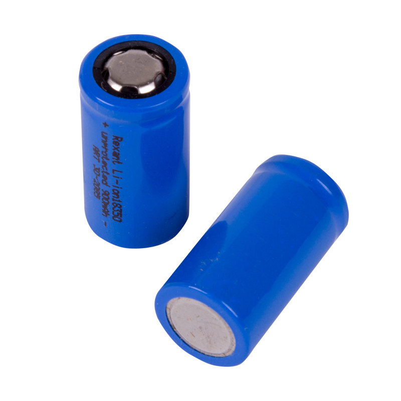 

Аккумулятор Li-ion 18350 unprotected 900 mAH 3.7 В REXANT, 10 шт.