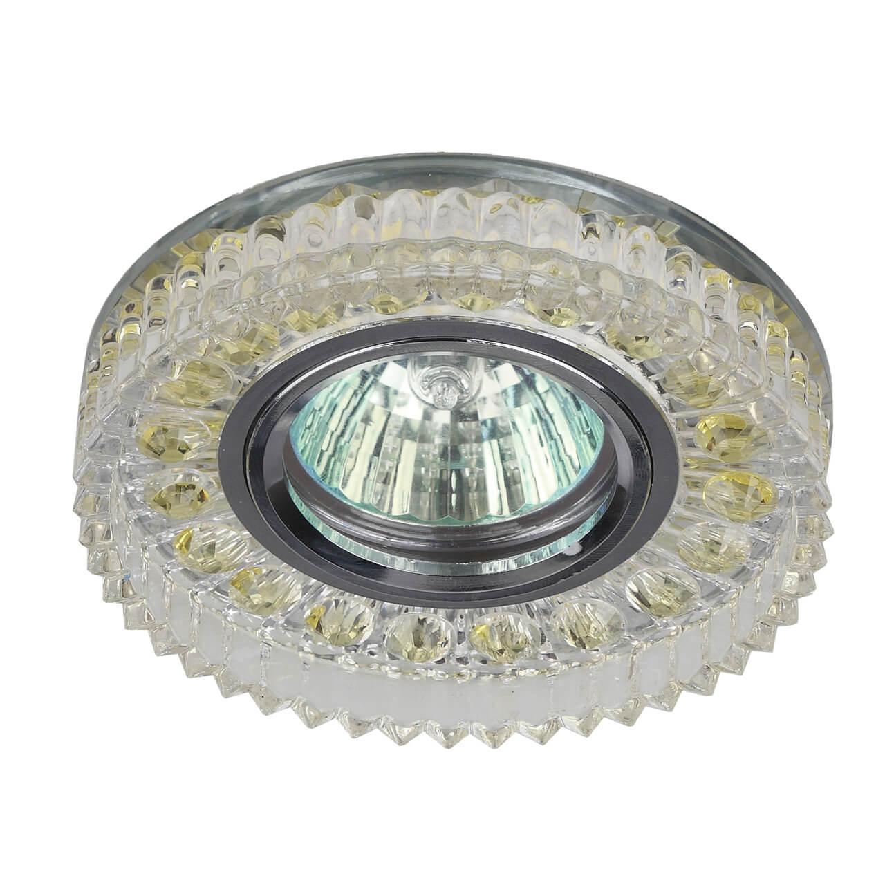 фото Встраиваемый светильник эра led dk ld14 sl/wh б0028079 era