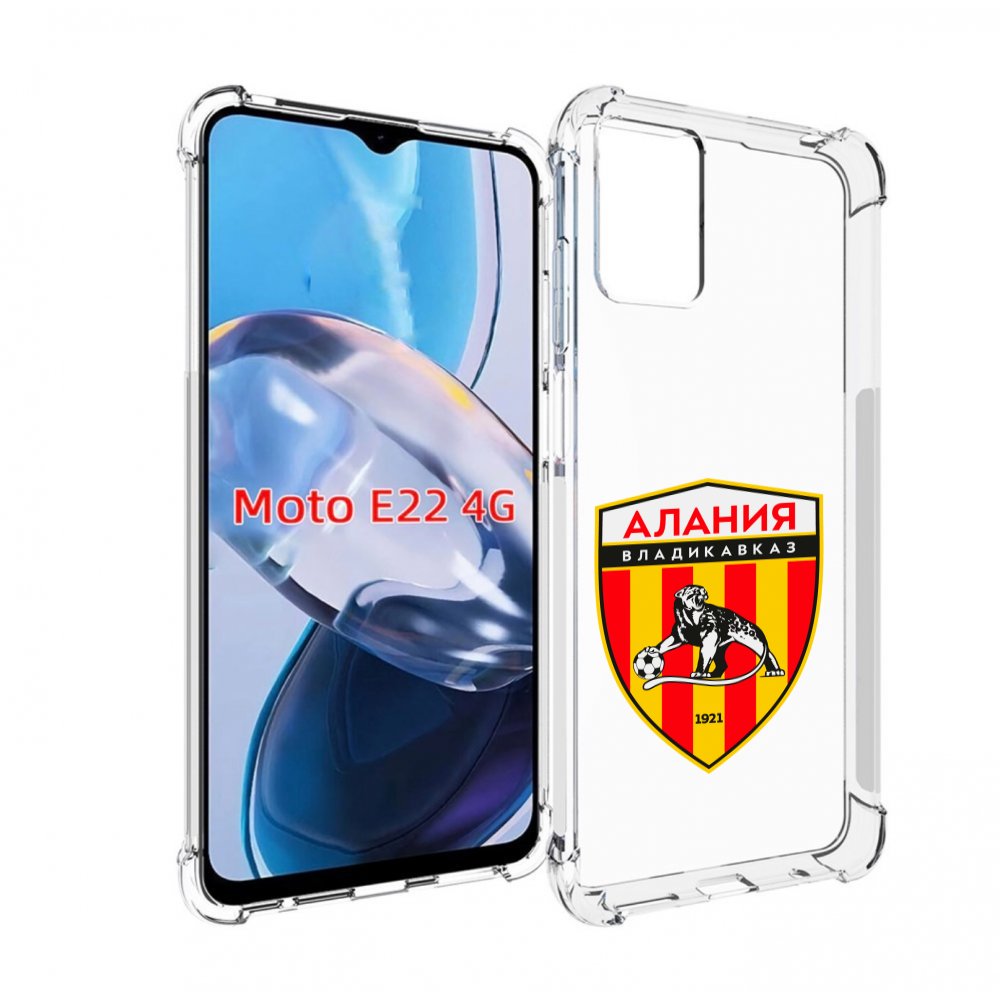 

Чехол MyPads фк-алания-2 для Motorola Moto E22 4G / E22i 4G, Прозрачный, Tocco