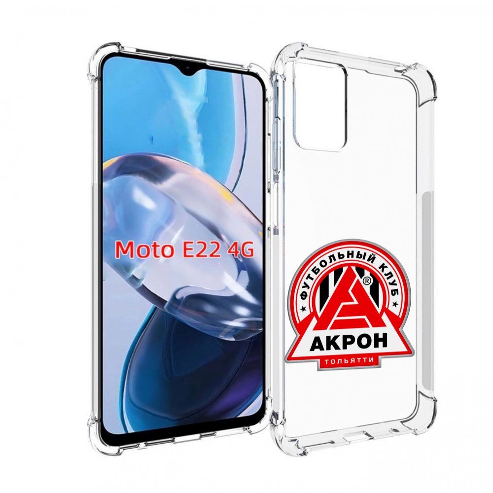 

Чехол MyPads фк-акрон-2 для Motorola Moto E22 4G / E22i 4G, Прозрачный, Tocco