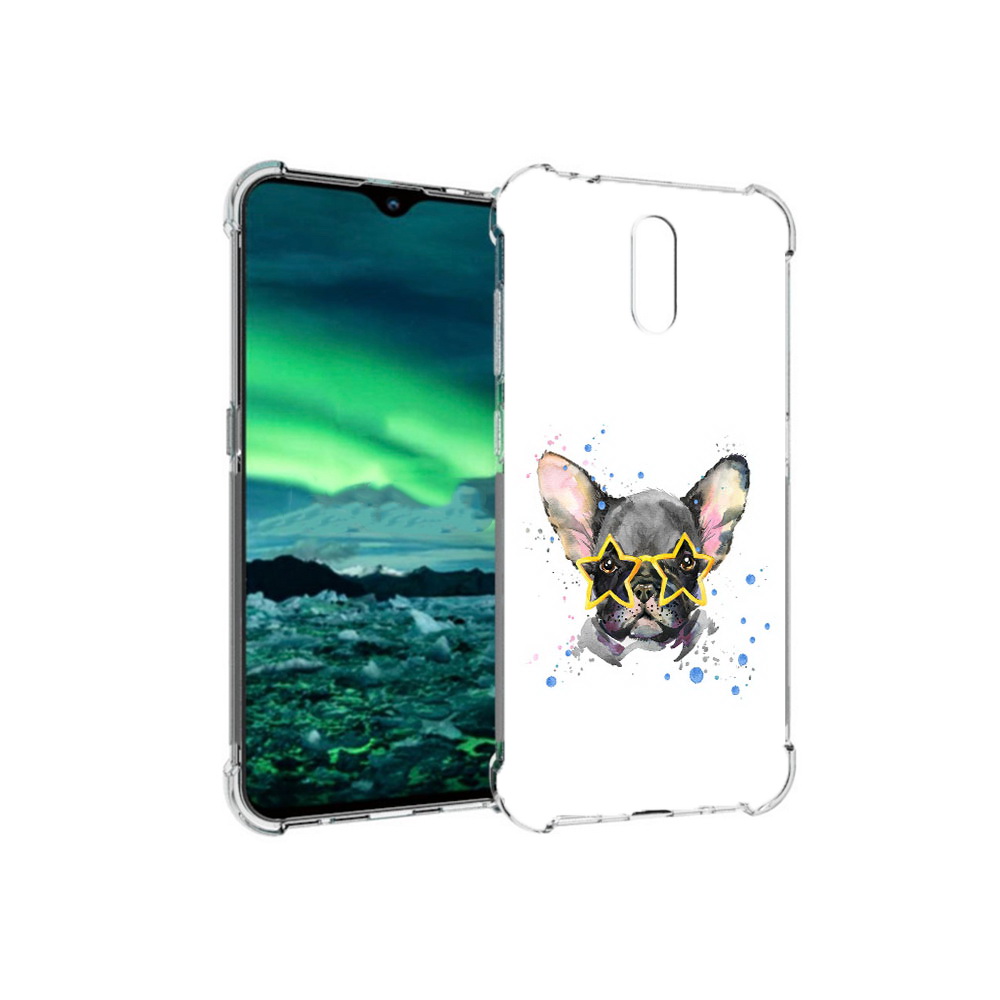 

Чехол MyPads Tocco для Nokia 2.3 буля в очках (PT142254.97.252), Прозрачный, Tocco
