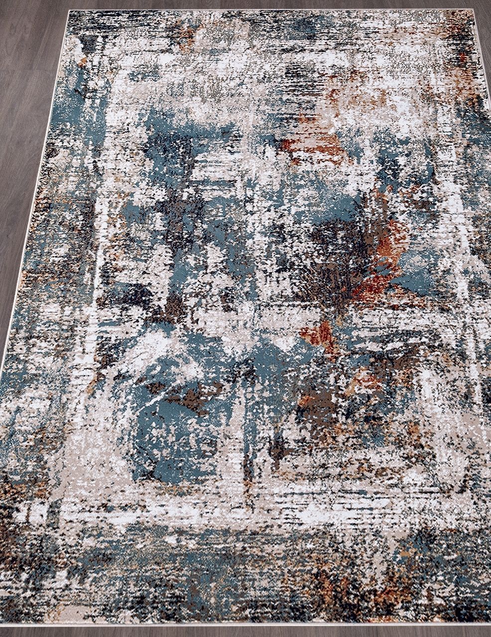фото Ковер richmond d865 cream-blue merinos