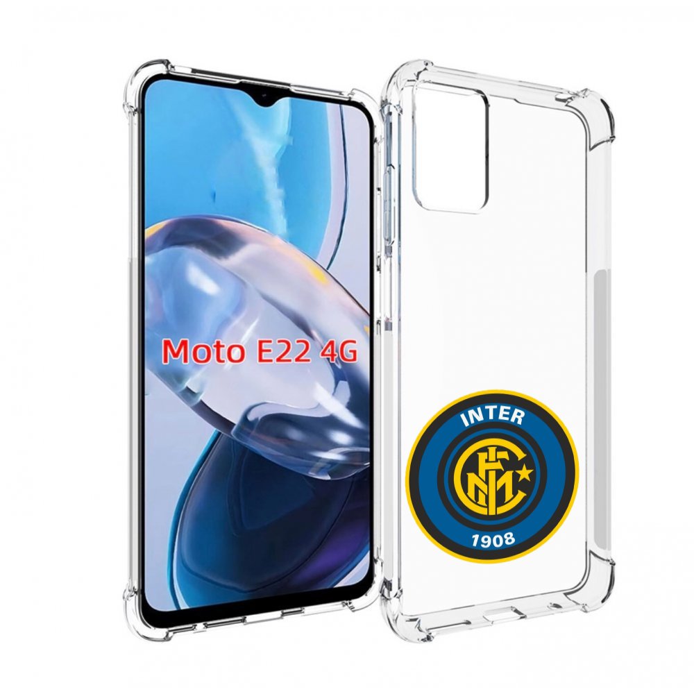 

Чехол MyPads фк интер мужской для Motorola Moto E22 4G / E22i 4G, Прозрачный, Tocco