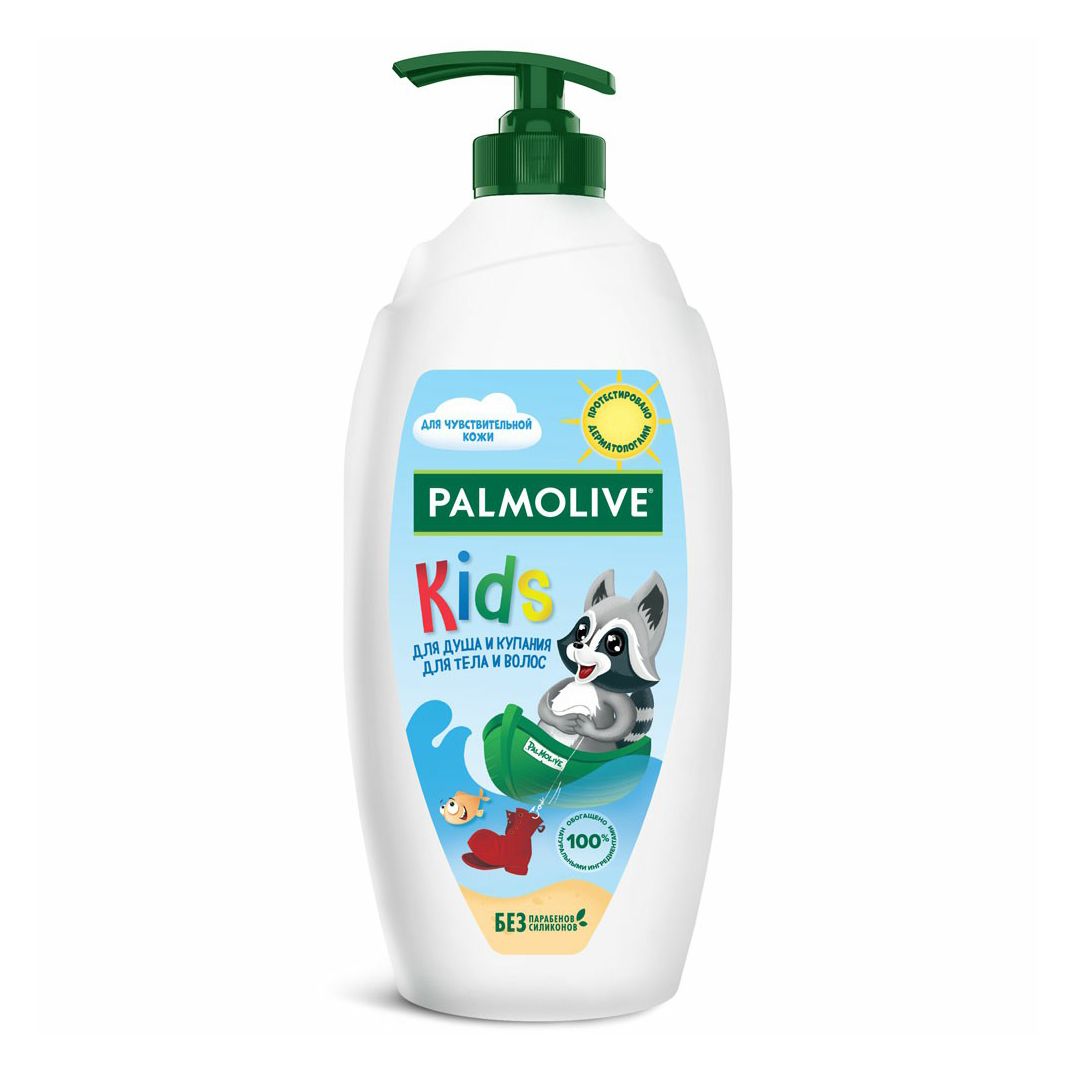 Гель для душа детский Palmolive Kids с маслом миндаля с 3 лет 600 мл