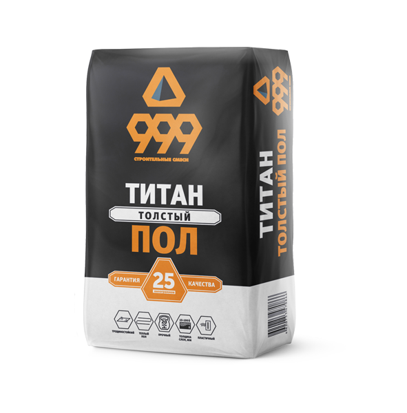 Пол наливной Титан Толстый CM-999, 25 кг