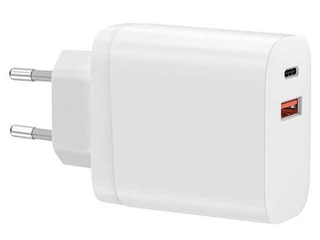 фото Зарядное устройство wiwu comet type-c - usb-a power adapter 30w pq303e white 17888