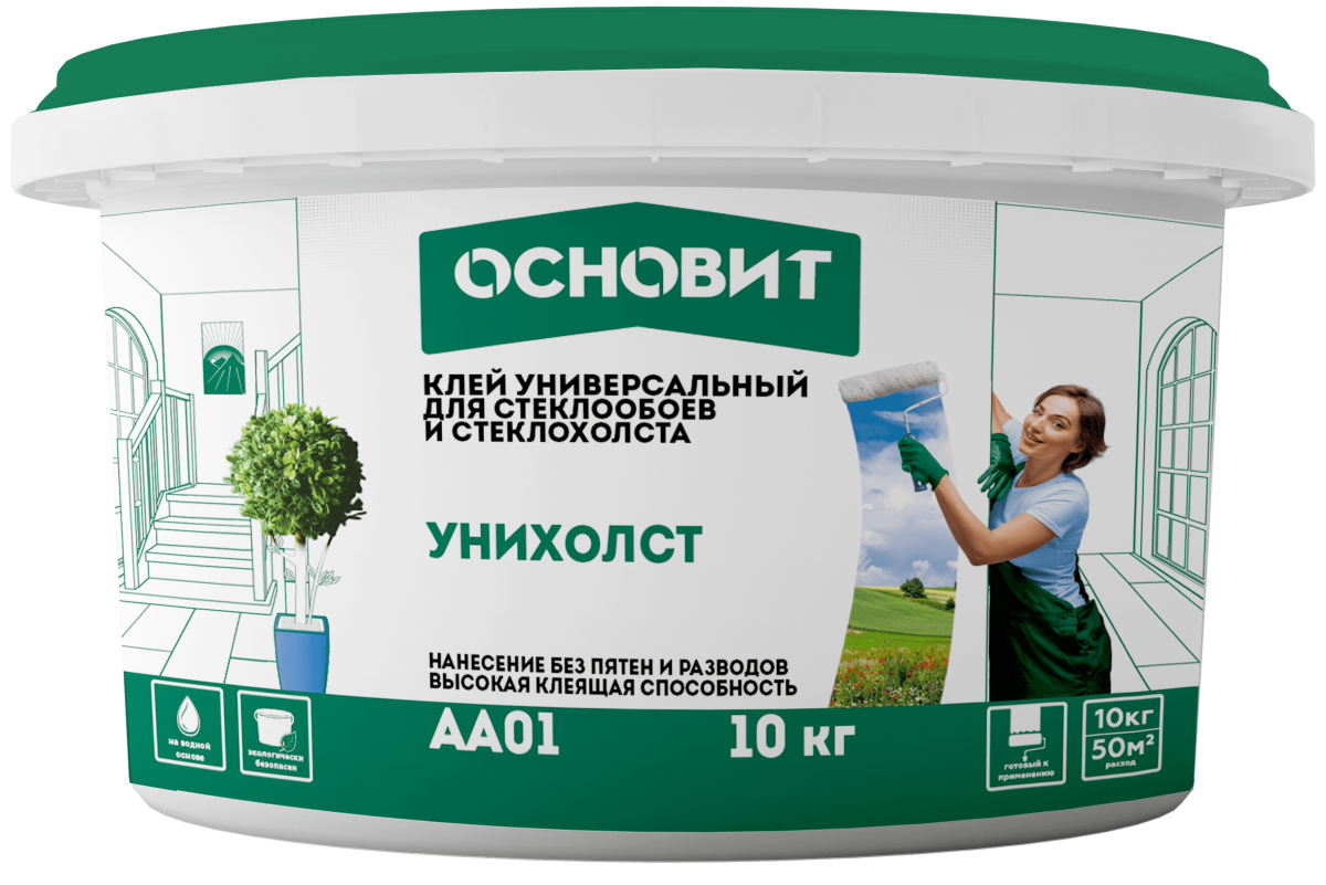 Клей ОСНОВИТ 96355 для основы, 10 кг