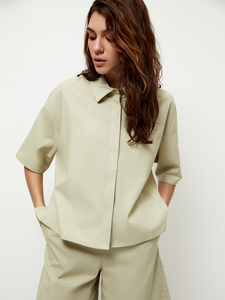 

Блуза женская ZARINA 2265105305 зеленая XS, 2265105305