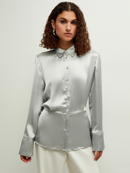 

Блуза женская ZARINA 1422022310 серебристая M, 1422022310