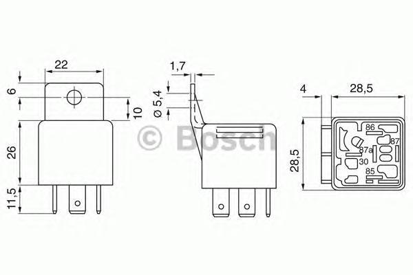 

Реле 0332019103 BOSCH 0332019103