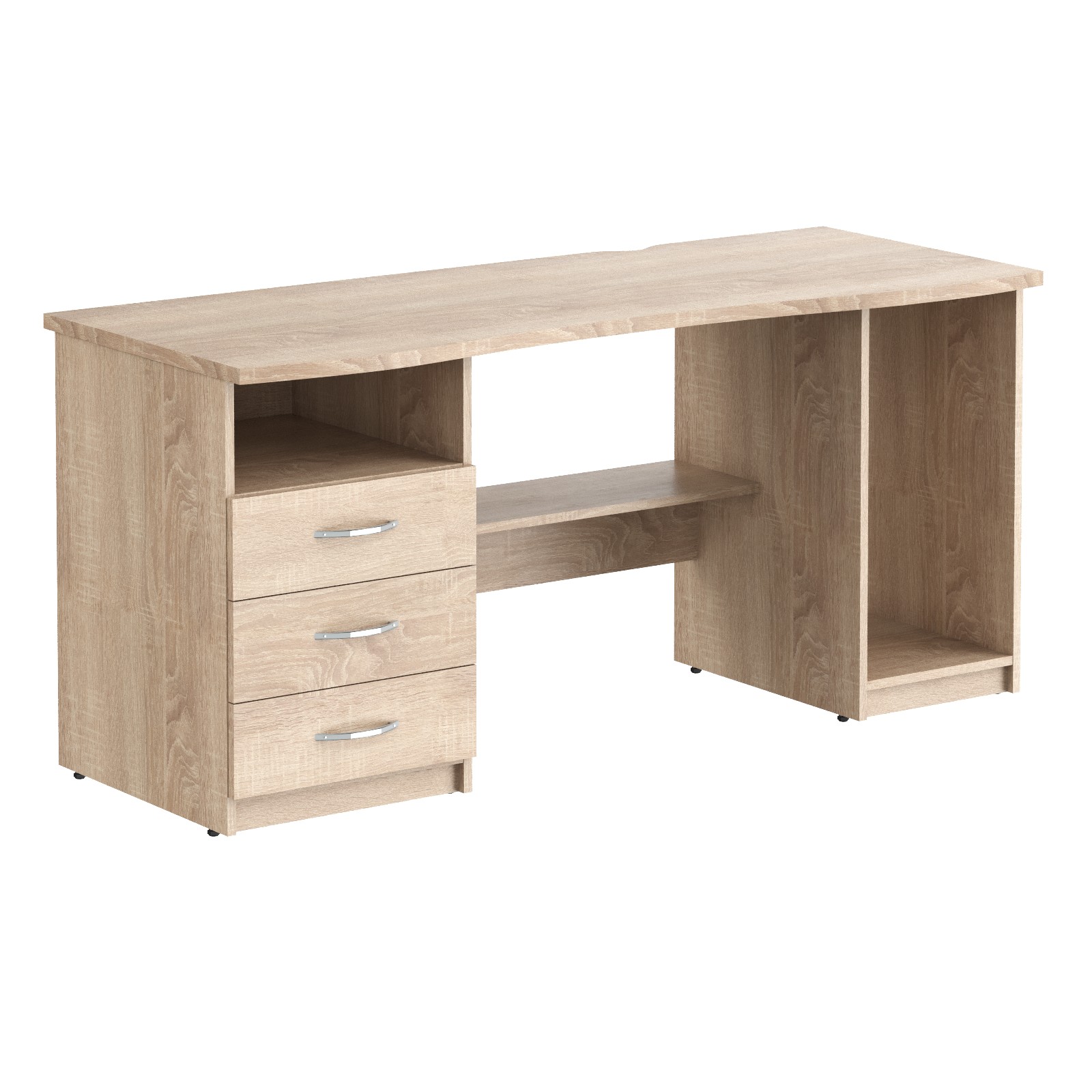 

Компьютерный стол SKYLAND COMP CD 1660 Дуб Сонома светлый 136х63х75, CD 1660