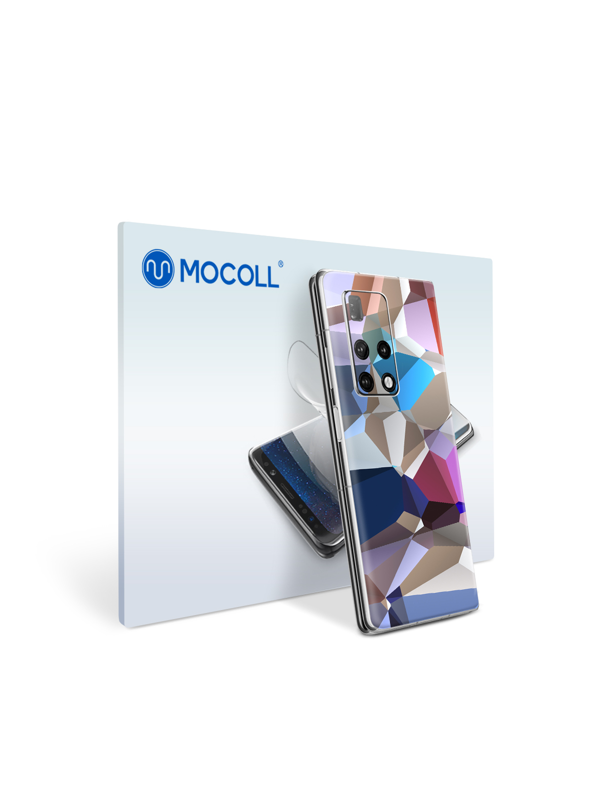 

Пленка защитная MOCOLL для задней панели Huawei Mate X2 Цветная мозаика, Mate X2