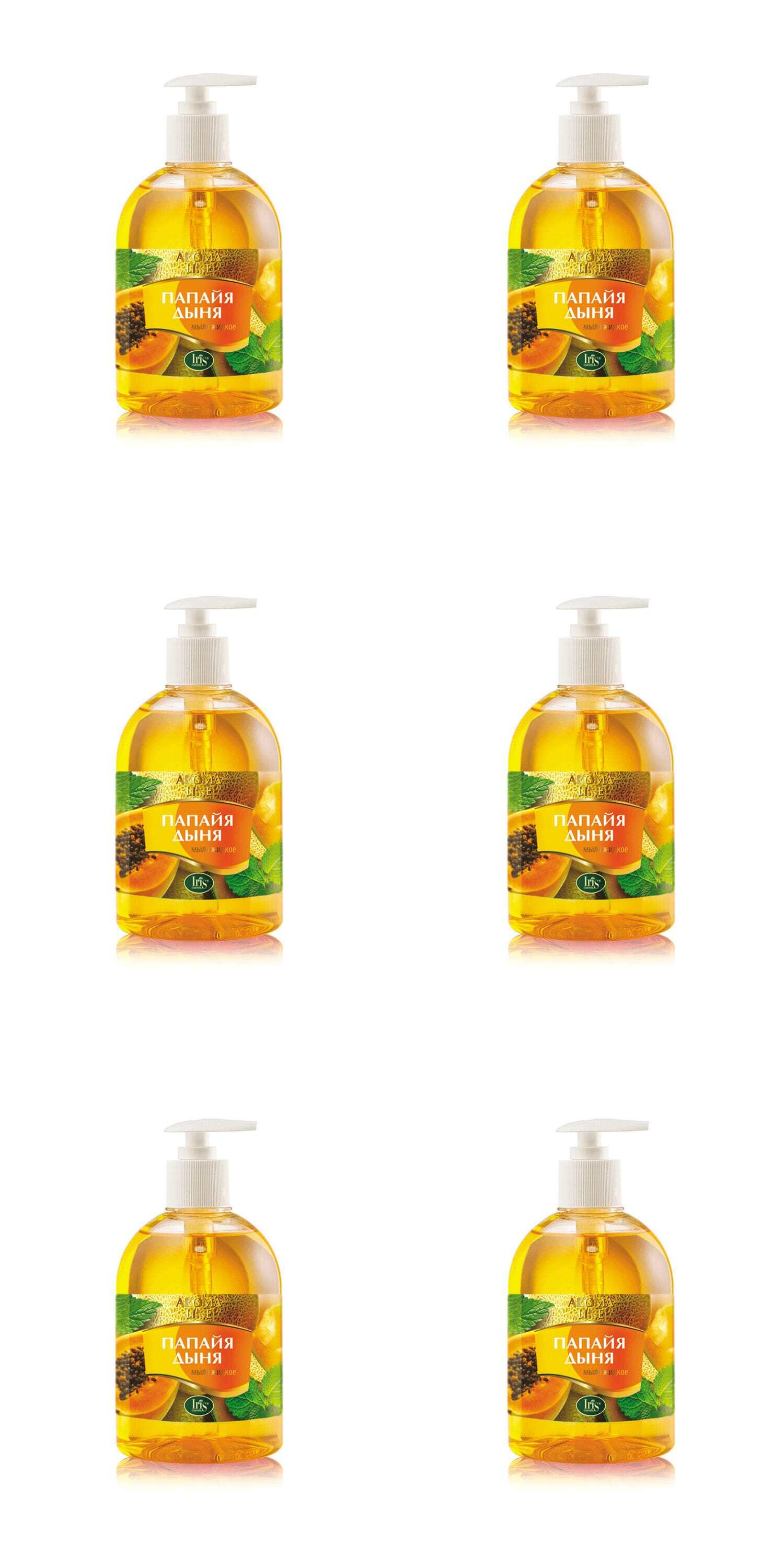 

Жидкое мыло Iris Aroma Line ПАПАЙЯ И ДЫНЯ, 500 мл, 6 шт