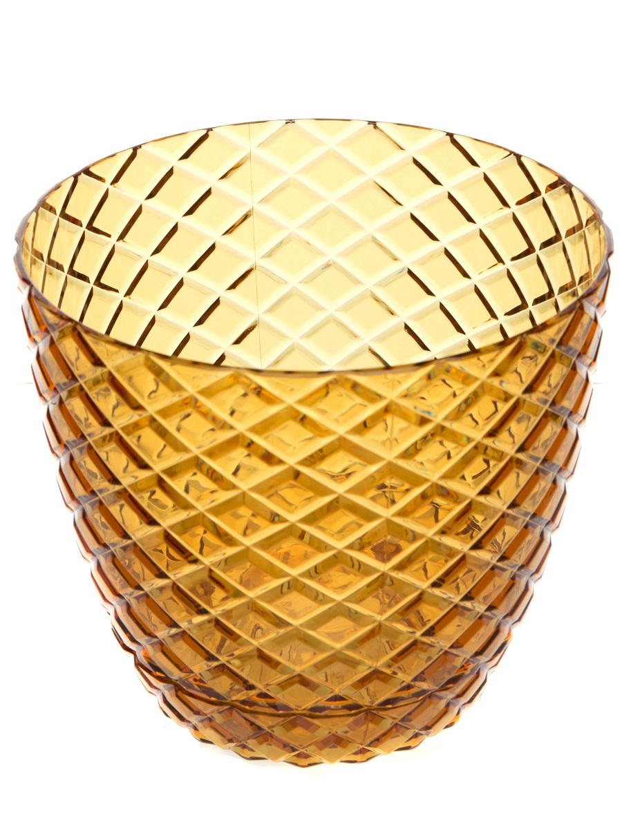 

Горшок для цветов Navako Maze 1.6L янтарный, 1 шт., Золотистый, Maze 1.6L Amber