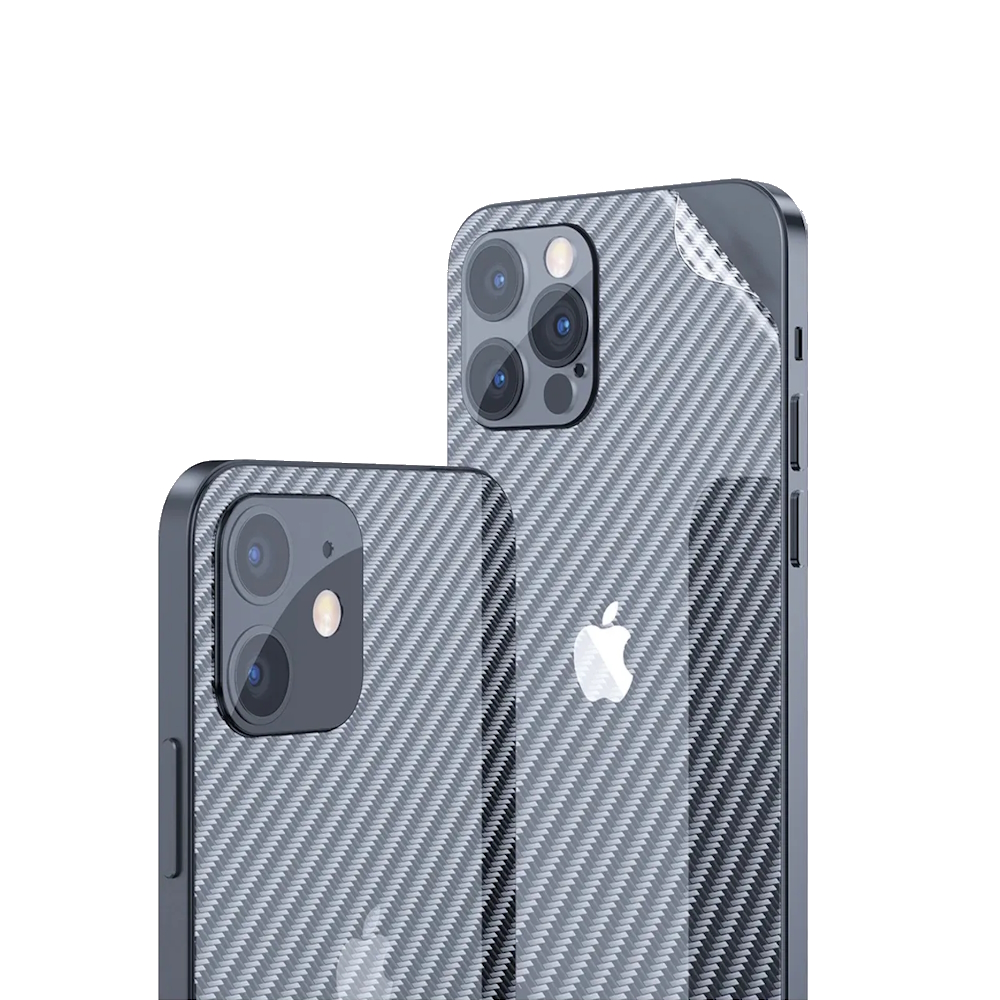 

Защитная пленка Armor Store для Apple iPhone 11 под карбон, на заднюю часть, прозрачная, CB11