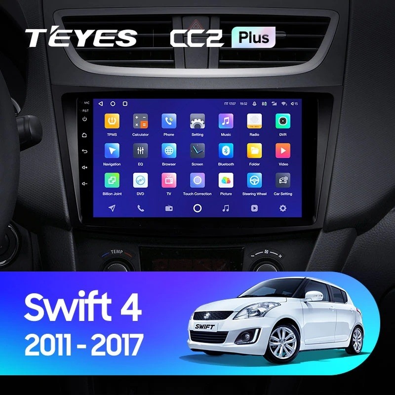 Штатная магнитола Teyes CC2 Plus 4/32 Suzuki Swift 4 (2011-2017)