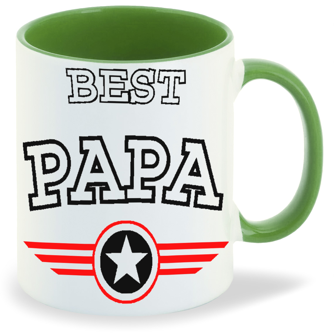 

Кружка CoolPodarok Best papa папа, Best papa папа