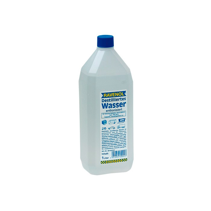 Вода дистиллированная RAVENOL destilliertes Wasser (1л)