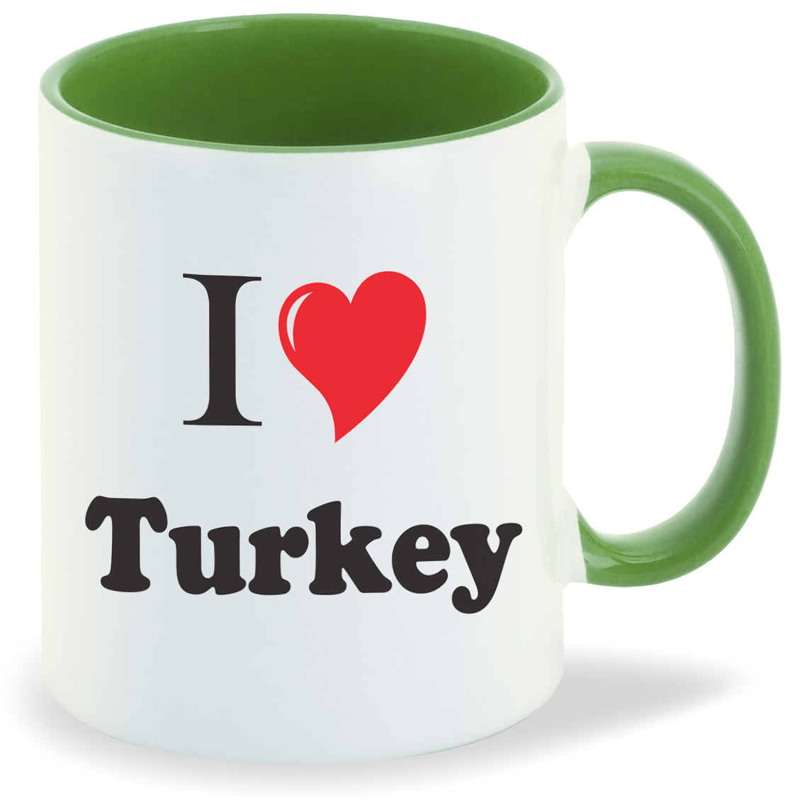 фото Кружка coolpodarok путешествия i love turkey