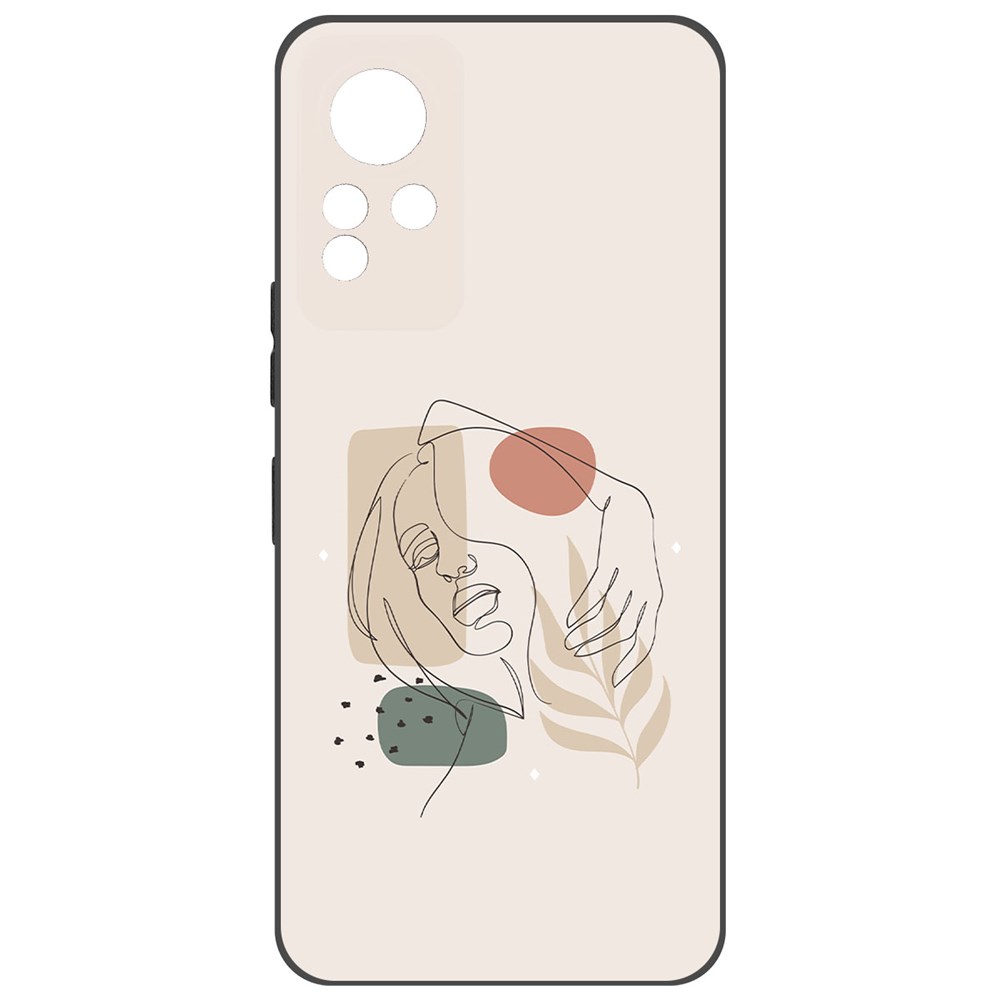 

Чехол-накладка Krutoff Soft Case Грациозность для INFINIX Note 11 черный