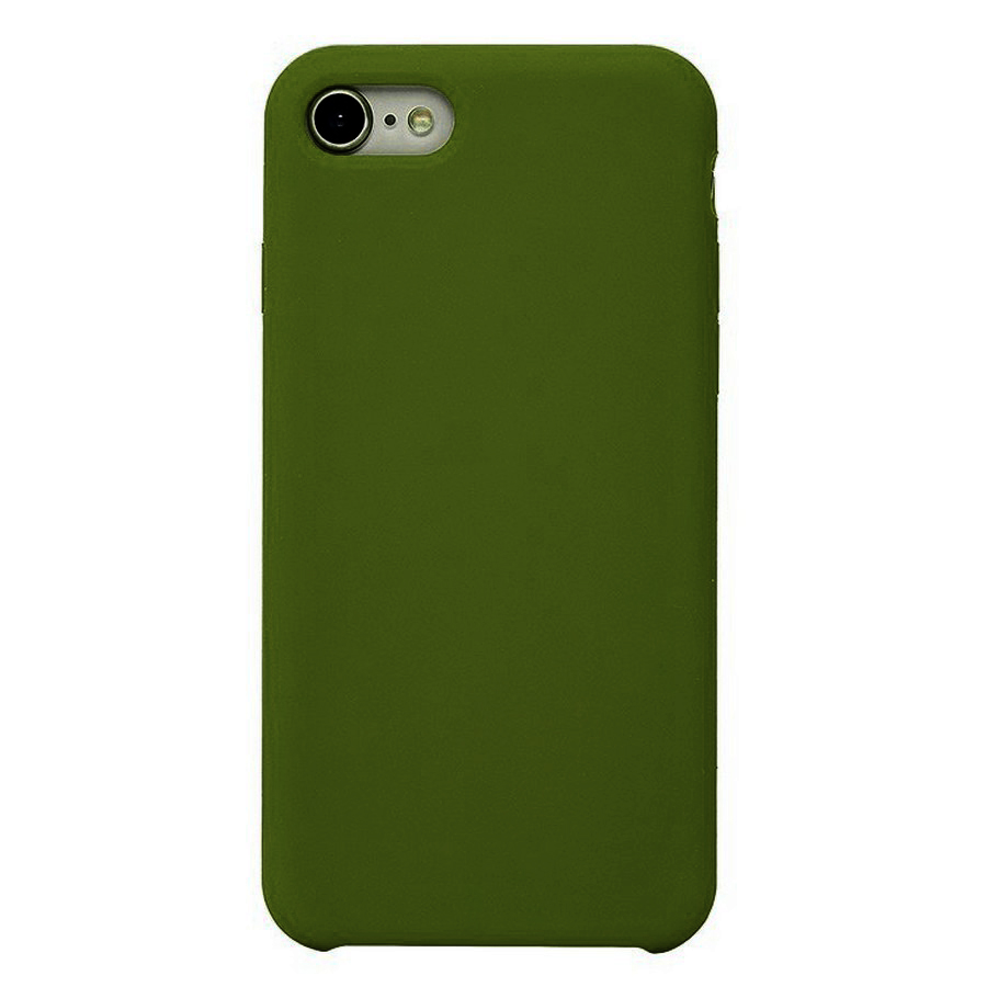 

Накладка силикон Silicone Case для iPhone 7/8/SE 2020 Khaki, Зеленый, Apple IPhone 7/8/SE 2020