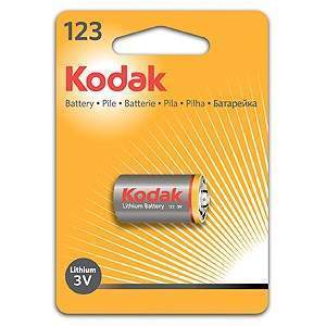 

Элемент питания Kodak Cr123A Bl1 (арт. 4772), CR123