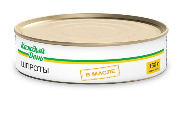 

Шпроты «Каждый день» в масле, 160 г