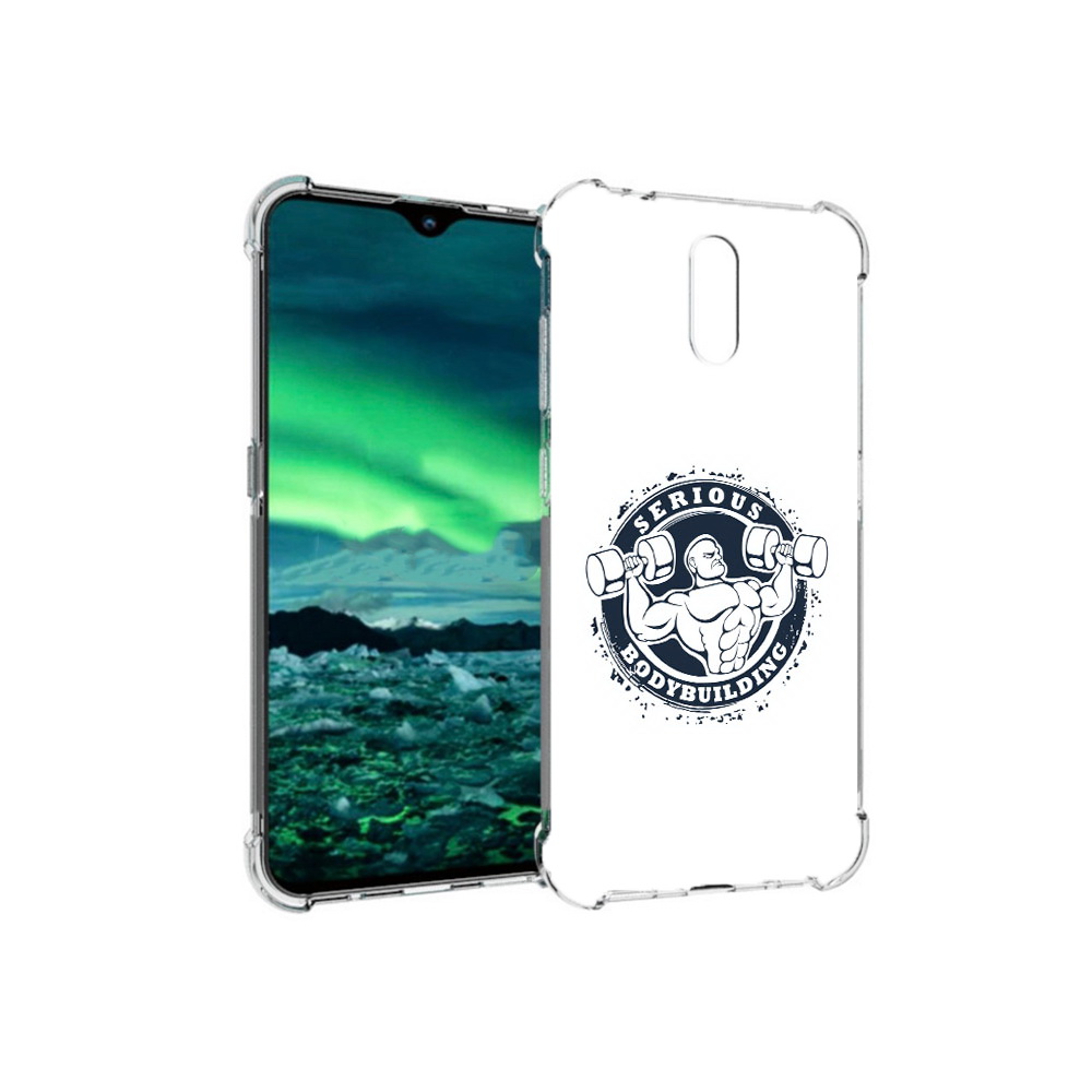 

Чехол MyPads Tocco для Nokia 2.3 бодибилдинг воля к победе (PT142254.97.231), Прозрачный, Tocco