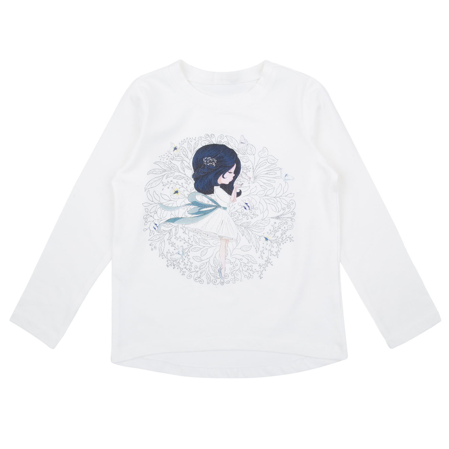 

Лонгслив Leader Kids Лесная фея белый р.98, GL001185235