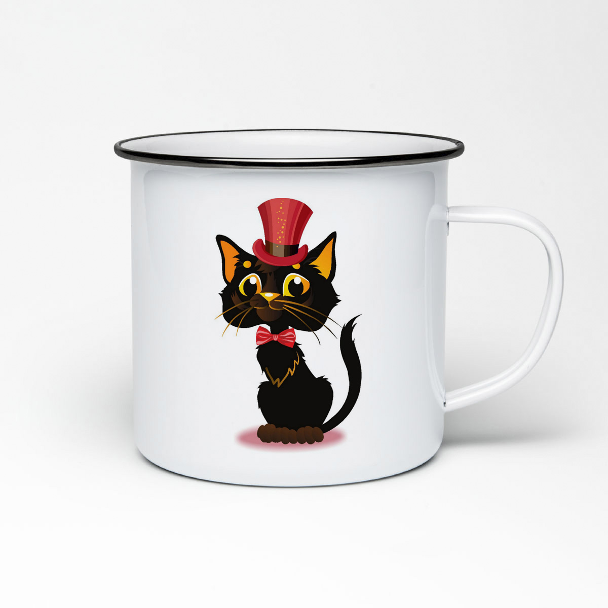 

Кружка металлическая CoolPodarok Кот есть пара
