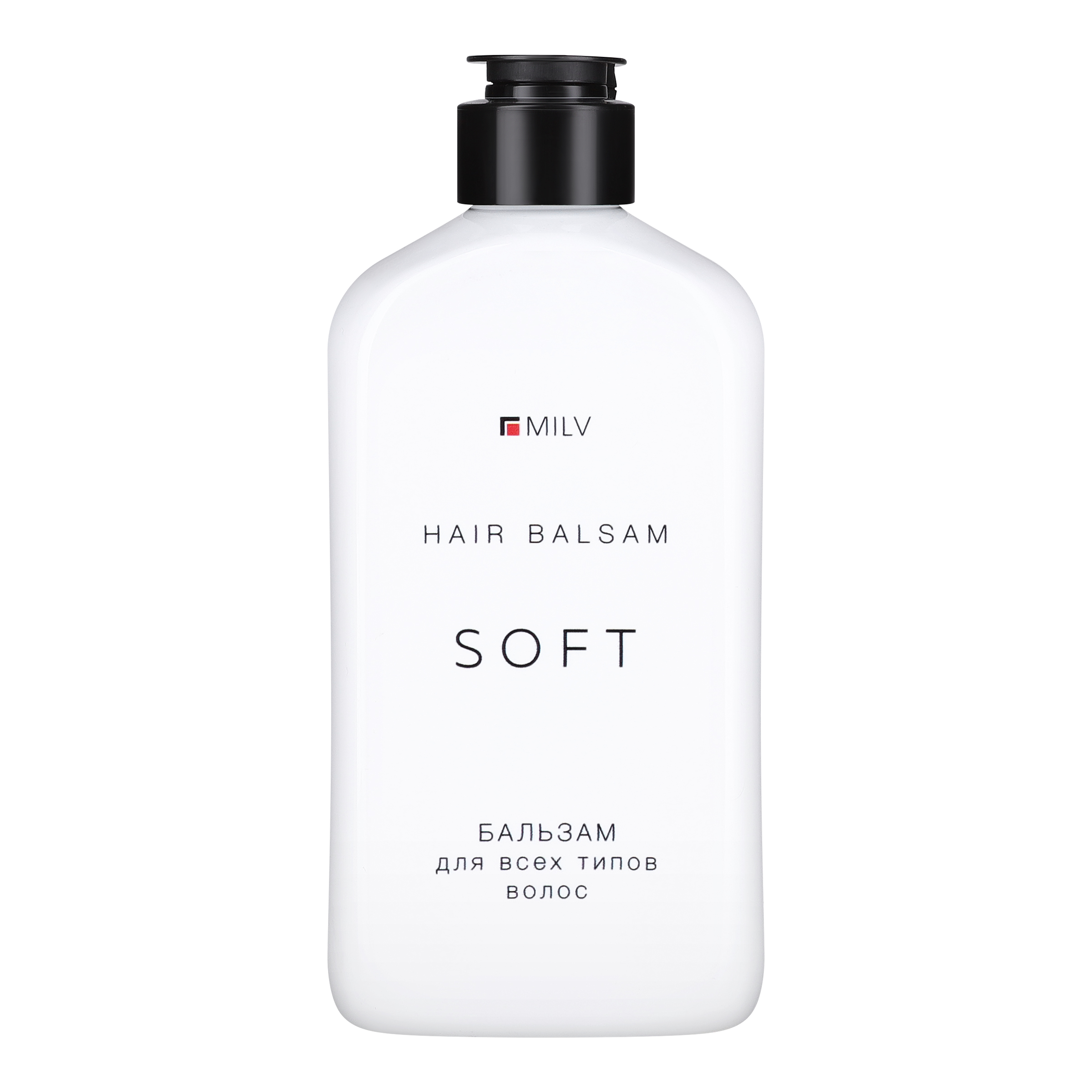 Мягкий бальзам Milv SOFT для всех типов волос 340 мл eveline бальзам для губ bio extra soft 4 5