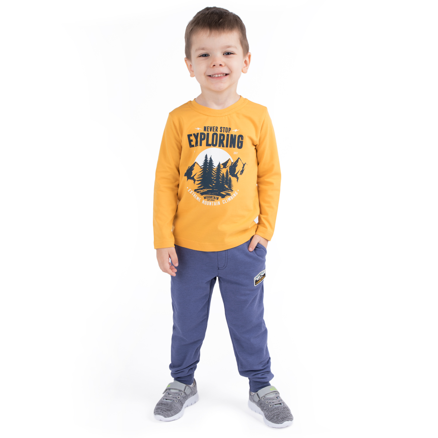 

Джемпер Leader Kids Кемпинг желтый р.98, GL001132972