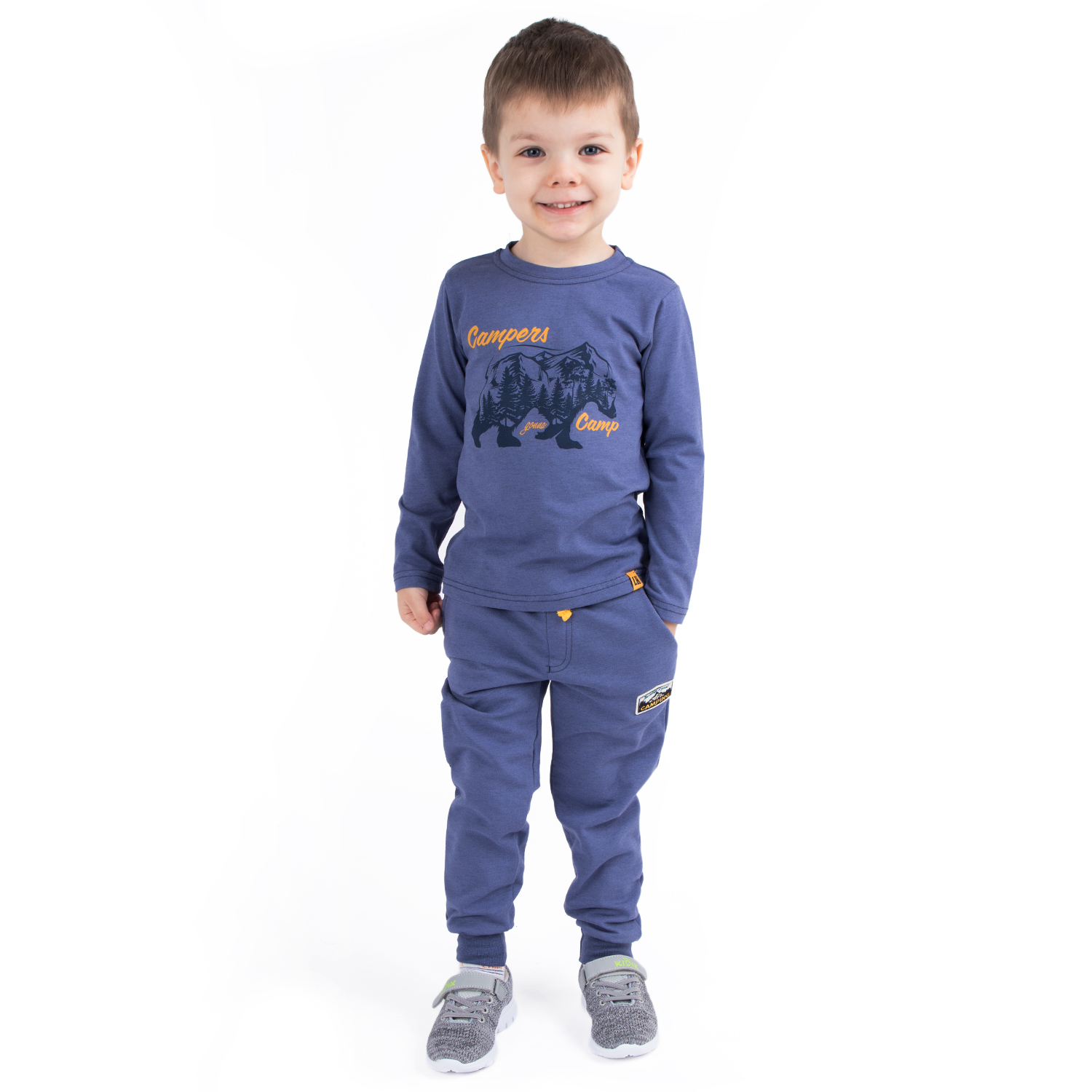 

Джемпер Leader Kids Кемпинг синий р.116, GL001132967