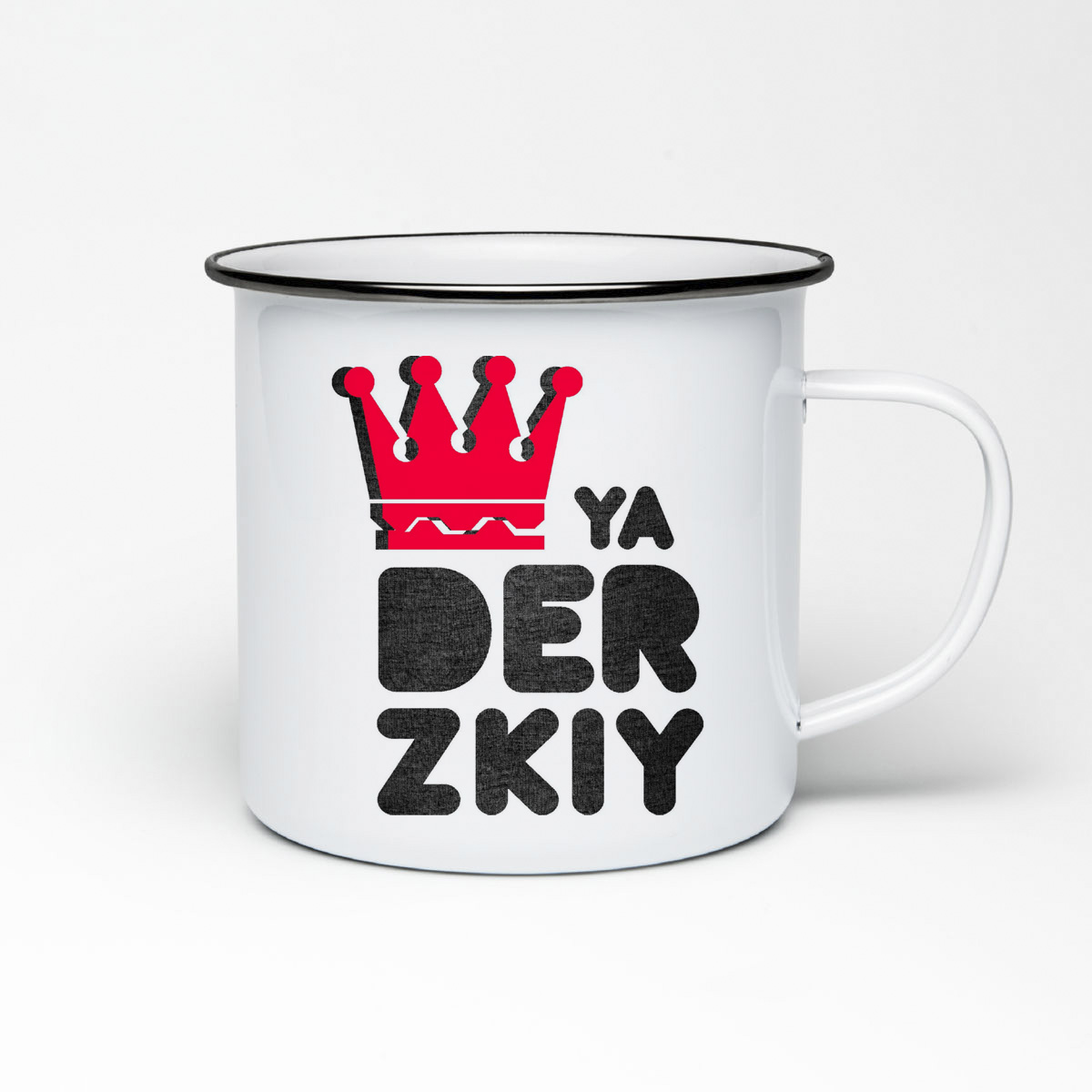 

Кружка металлическая CoolPodarok Ya derzkiy я дерзкий