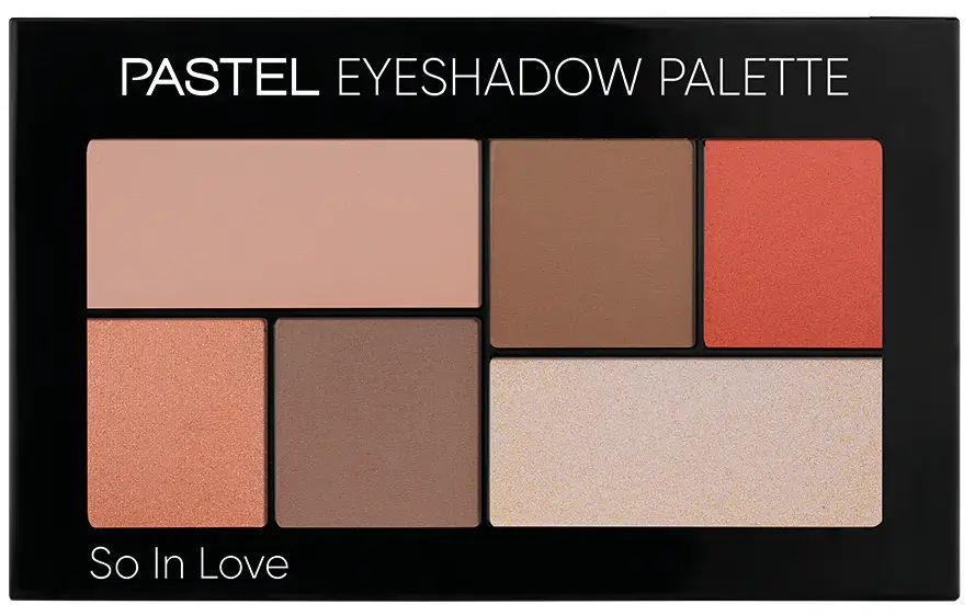 Палетка теней для век PASTEL So In Love Eyeshadow Palette, 201 Great Start elian палетка теней для век russian riviera eyeshadow palette