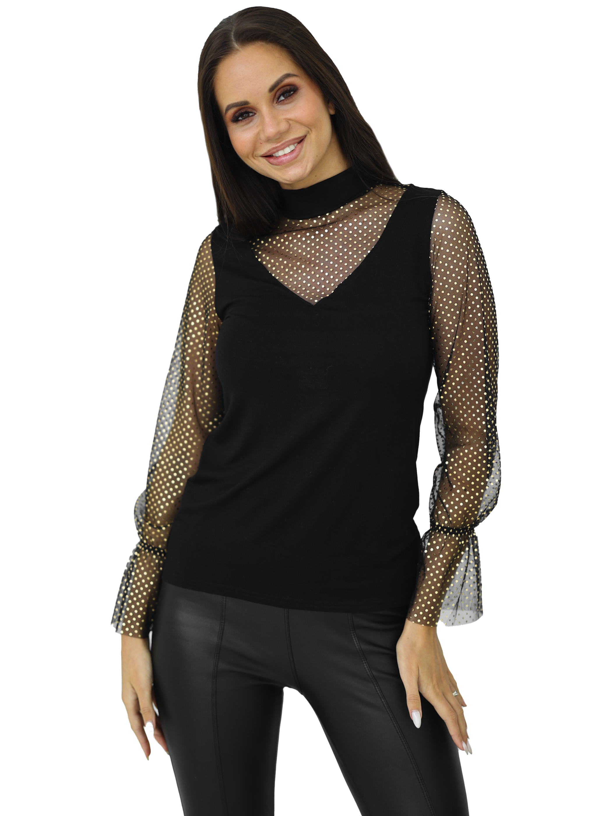 

Блуза женская Belinay 8541 черная M, 8541