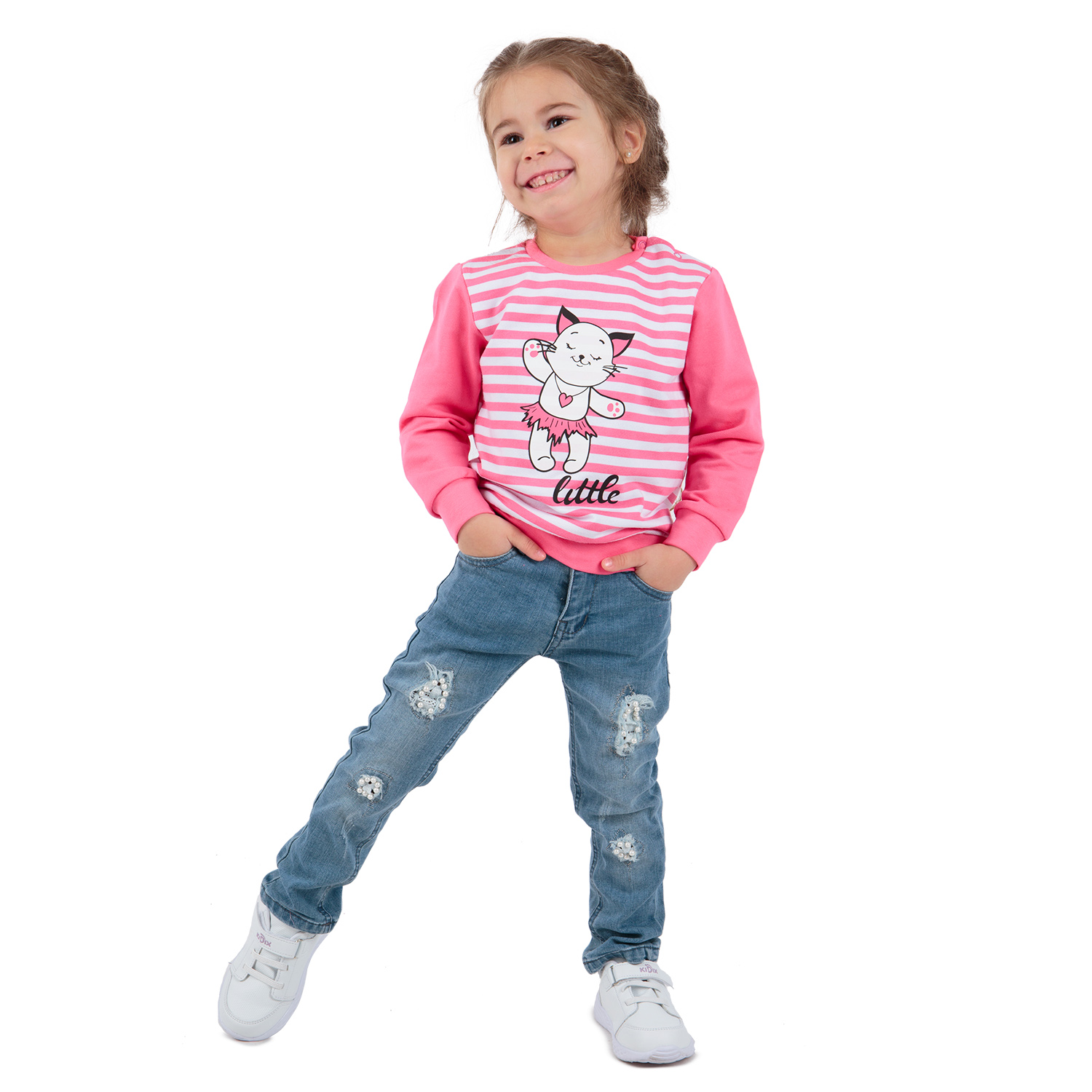 

Джемпер Leader Kids Моя принцесса белый/розовый р.80, GL001041171