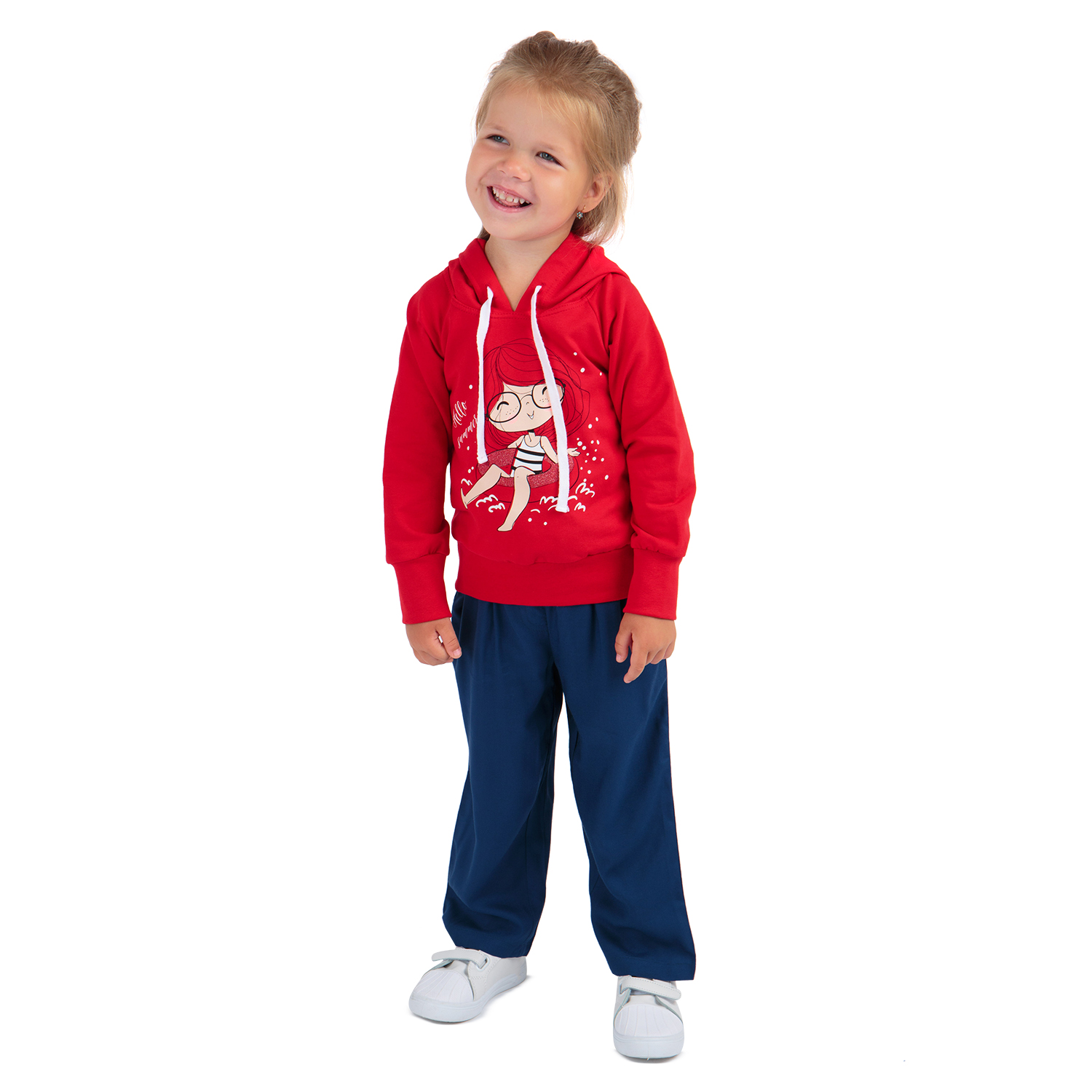 

Джемпер Leader Kids Лови волну красный р.116, GL001128506