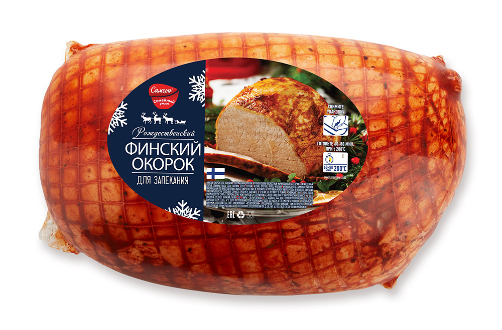 

Окорок свиной Самсон Финский Рождественский охлажденный
