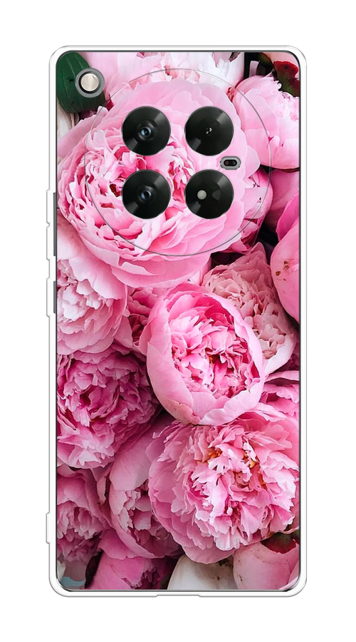

Чехол на Infinix Zero 40 5G "Розовые пионы", Бежевый;розовый, 3106650-1