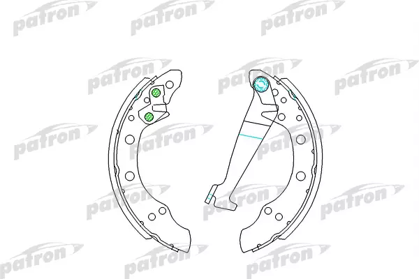 

Колодки Барабанные Аudi 100 76-82, 100 Аvаnт 77-83, 80 72-78, 80 78-86, PATRON psp150