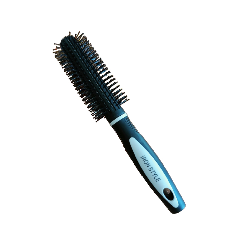 Расческа Iron Style 9511-36 круглая, с нейлоновыми зубцами, 22 см