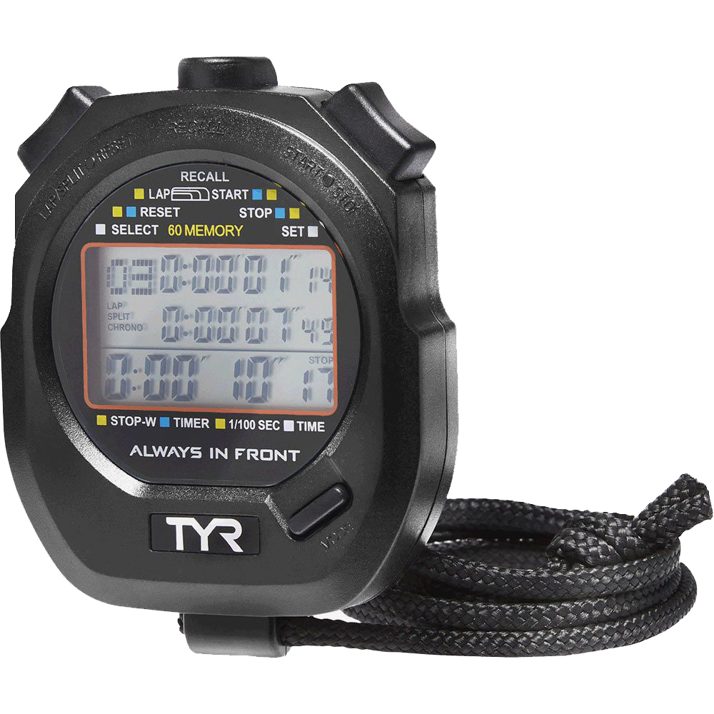 фото Tyr секундомер z-200 stopwatch, lswstop/001, черный