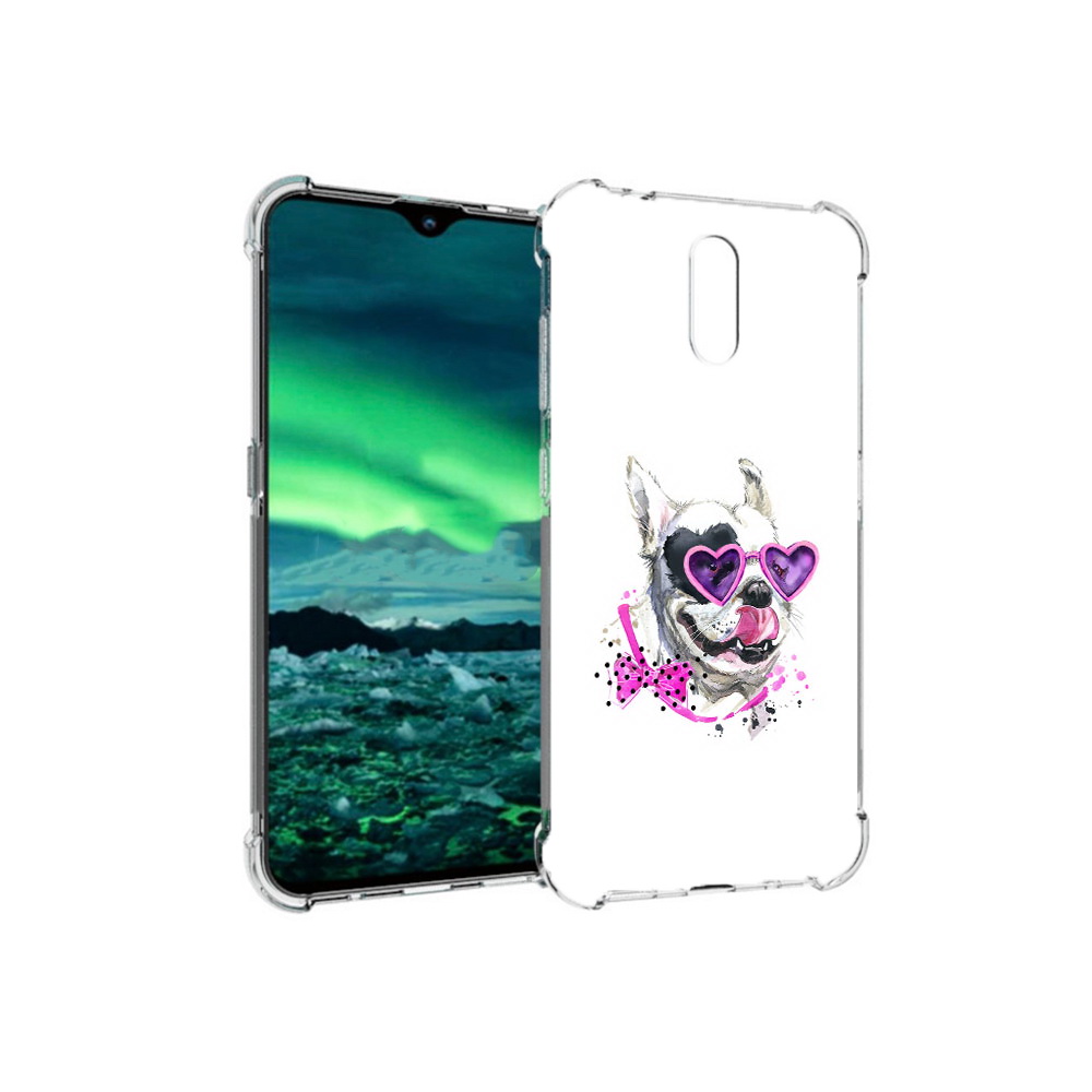 

Чехол MyPads Tocco для Nokia 2.3 акварельный пёс (PT142254.97.218), Прозрачный, Tocco