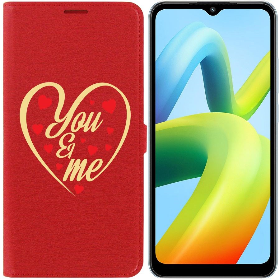 

Чехол-книжка Eco Book для Xiaomi Redmi A1+ Ты и Я