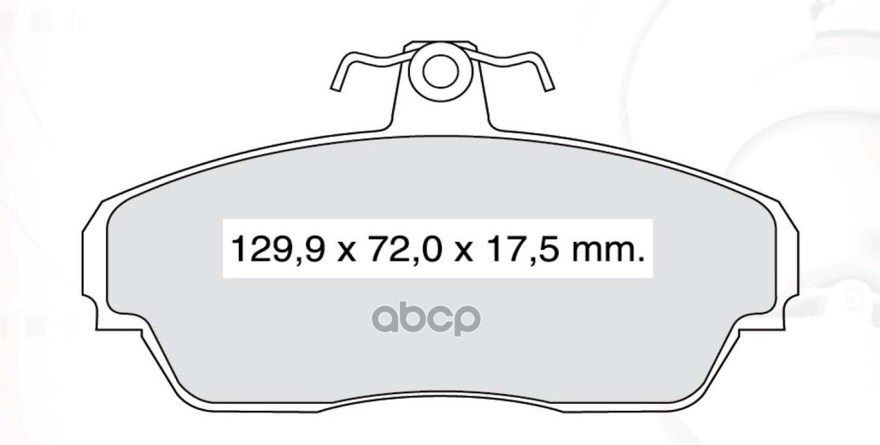 

Колодки тормозные дисковые передн. \ ГАЗ 3102/3110/31105/2705/3221/3302/Газель D443SM
