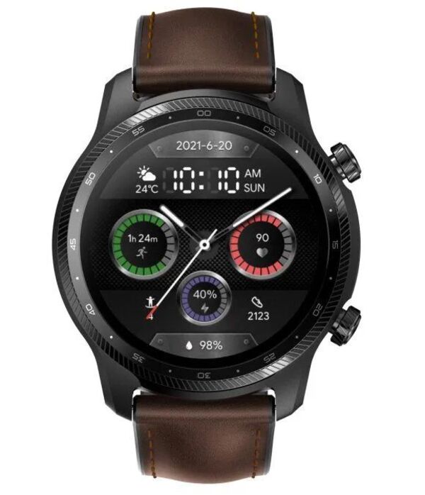 

Умные часы Mobvoi Ticwatch Pro 3 ultra LTE-EU black черного цвета
