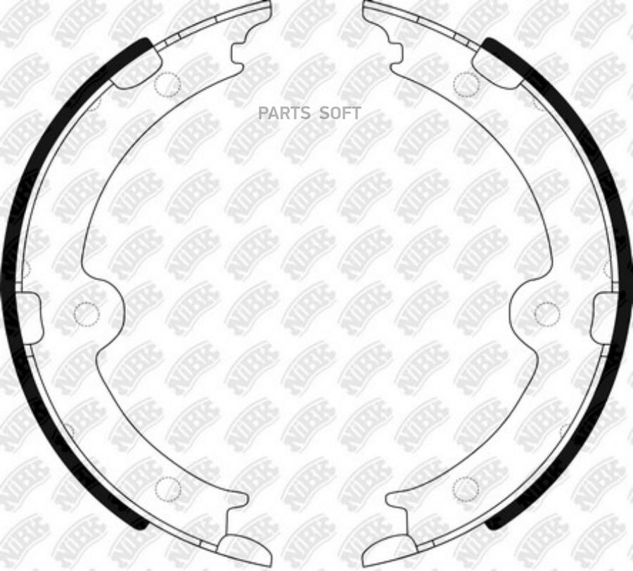 

Тормозные колодки NiBK FN0659