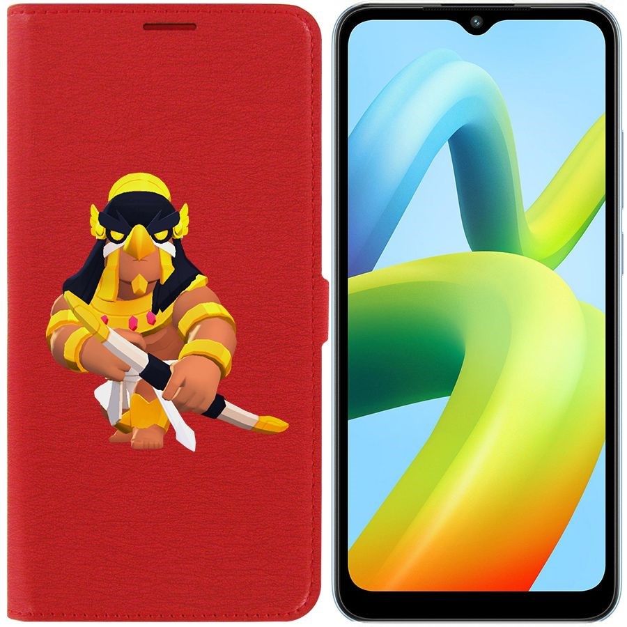 

Чехол-книжка Eco Book для Xiaomi Redmi A1+ Brawl Stars-Бо Хорус