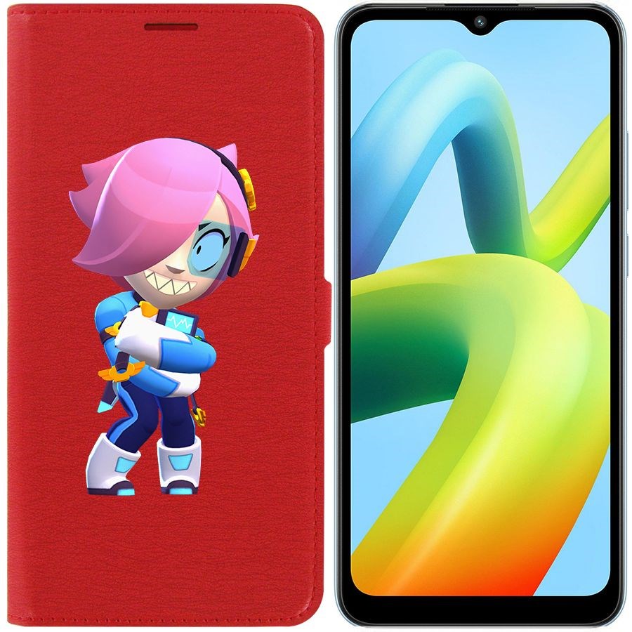 

Чехол-книжка Eco Book для Xiaomi Redmi A1+ Brawl Stars-Колетт Навигатор